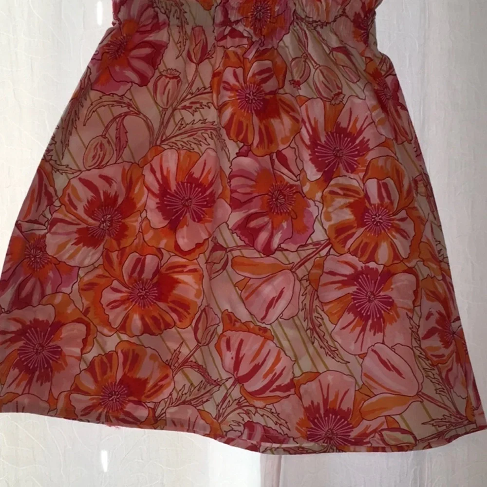 🌺Emerald August (6) gorgeous floral dress EUC 🌺